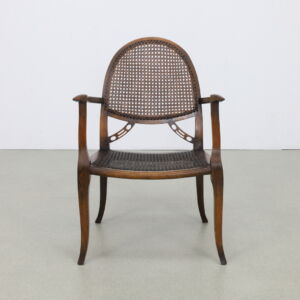 Classic English Arm Chair with Rattan – G.B. Ltd