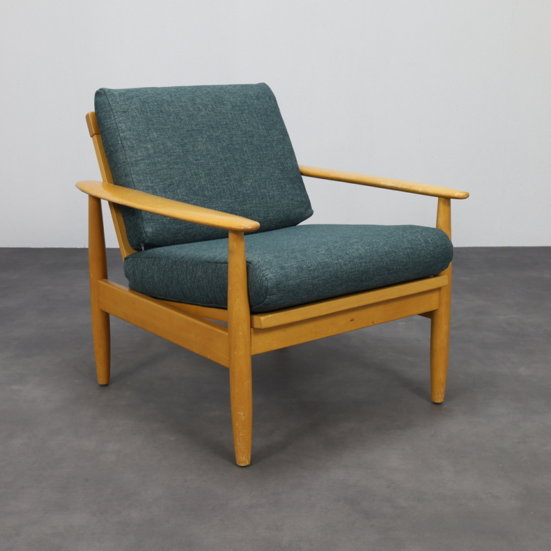 Vintage Danish Lounge Chair, 1970s