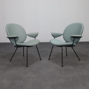 2x Lounge Chair by W.H. Gispen for Kembo, 1960s (set price)