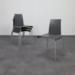 4x Dining Chair Tama Uwe Fischer B&B Italia, 1990s (set price)