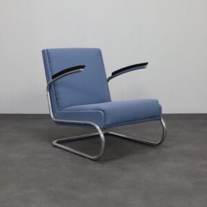 Bauhaus Lounge Chair S411  by W.H. Gispen for Mücke Melder, 1960s