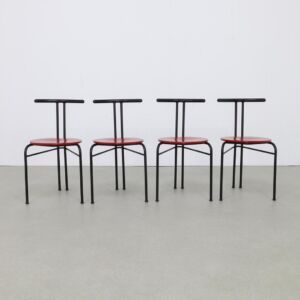 4x Postmodern Dining Chair, 1980s