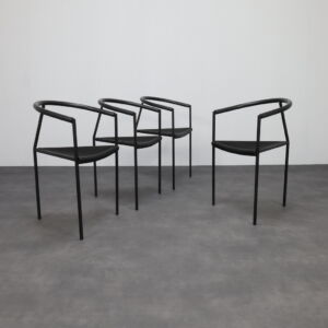 4x Rare Postmodern Dining Chair by Maurizio Peregalli for Zeus, 1980s