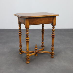 Neo-Baroque Side Table with Drawer, ca. 1890–1920