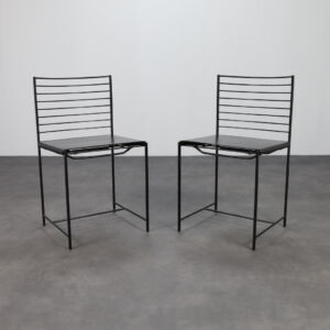 Set of 2 Italian “Alice” Chairs by Cidue, 1980s