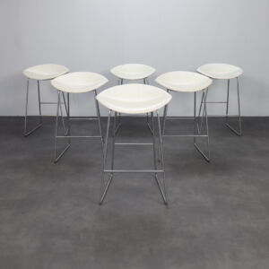 6x Barstool "Mick" by Niels Bendtsen for Montis, 2008