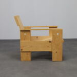 Crate Lounge Chair, in the style of Gerrit Rietveld