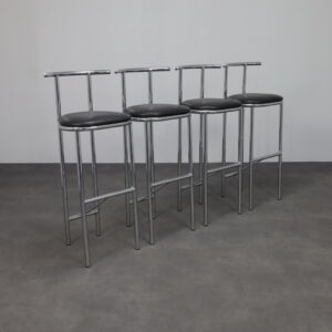 Postmodern Barstools in Chrome 1990s