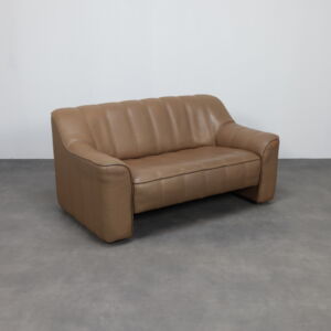 Leather 2-Seater Sofa DS-44 by De Sede, 1970s Switzerland