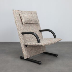 T-Line Lounge Chair by Burkhard Vogtherr for Arflex Italy, 1980s