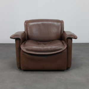 DS-12 Leather Lounge Chair by De Sede, Switzerland, 1970s
