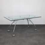 Nomos Table / Desk by Norman Foster for Tecno, Italy