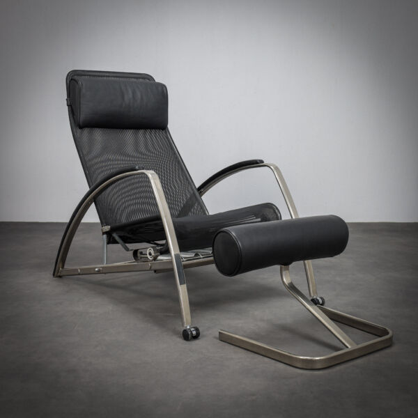 Lounge Chair with Ottoman by Tecta, 1990s