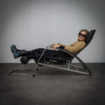 Lounge Chair with Ottoman by Tecta, 1990s