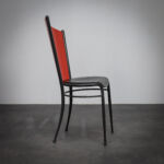 Set of 4 Postmodern Dining Chairs, Italy, 1980s