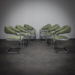 Set of 6 Dining Chairs by Giotto Stoppino for Kartell (1970s)