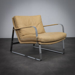Leather Lounge Chair by Lenka Teilman for Conform Denmark (2000s)