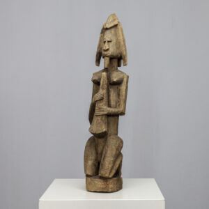 Hand-Carved Dogon Style Female Sculpture, Africa, 1970s