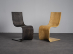 Pair of Contour Chairs by Alejandro Estrada for Piegatto Guatemala 2006