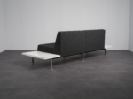 2-Seater Sofa with Side Tables by George Nelson for Herman Miller, USA, 1960s – rear three-quarter view