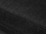 2-Seater Sofa with Side Tables by George Nelson for Herman Miller, USA, 1960s – close-up of black upholstery