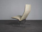 DS-2030 leather lounge chair by Hans Eichenberger for De Sede, Switzerland, 1970s, three-quarter rear view