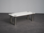 Modernist Coffee Table by Marco Zanuso for Zanotta, Italy, 1970s, three-quarter view