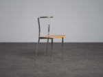 Postmodern chrome dining chair by Segis, Italy, 1990s