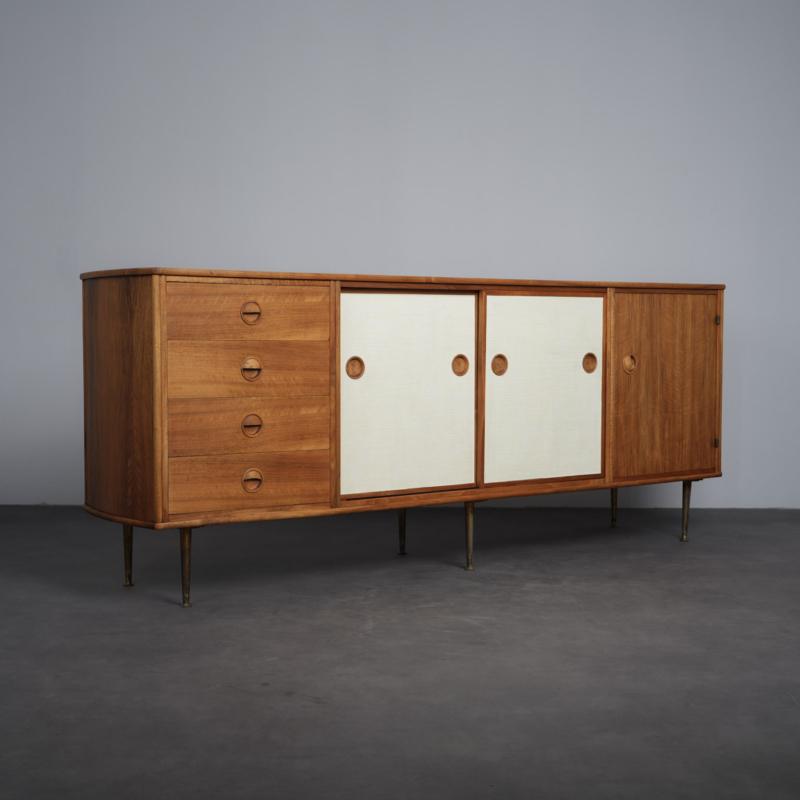 Sideboard by William Watting for Fristho, Netherlands, 1950s, three-quarter front view