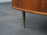 Sideboard by William Watting for Fristho, Netherlands, 1950s, brass tapered leg detail