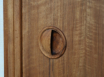 Sideboard by William Watting for Fristho, Netherlands, 1950s, recessed circular wooden handle detail