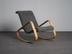 “Dondolo” Bentwood Rocking Chair by Luigi Crassevig for Crassevig, Italy, 1970s