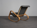 “Dondolo” Bentwood Rocking Chair by Luigi Crassevig for Crassevig, Italy, 1970s