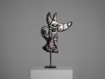 Playful Dog Sculpture by Petra Hartman, Netherlands, 2000s
