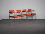 Set of 4 Modernist Dining Chairs by Thereca, Netherlands, 1960s