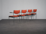 Set of 4 Modernist Dining Chairs by Thereca, Netherlands, 1960s