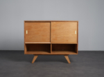 Sideboard with Sliding Doors, Czechoslovakia, 1960s