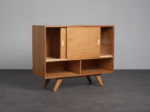 Sideboard with Sliding Doors, Czechoslovakia, 1960s