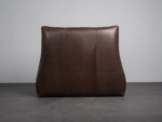 “The Rock” Leather 2-Seater Sofa by Gerard van den Berg for Montis, Netherlands, 1970s