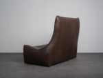 “The Rock” Leather 2-Seater Sofa by Gerard van den Berg for Montis, Netherlands, 1970s